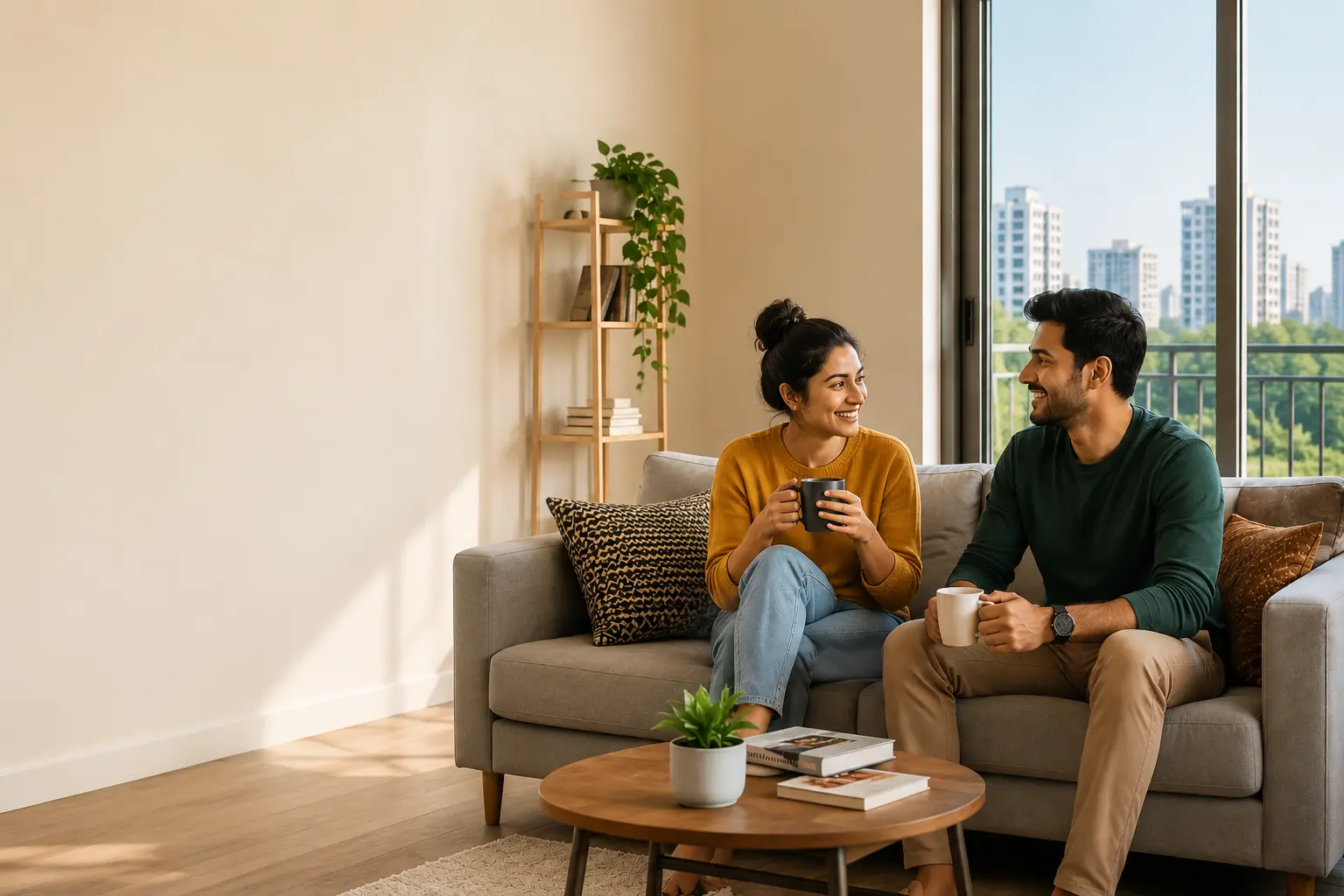 Modern apartment hero banner
